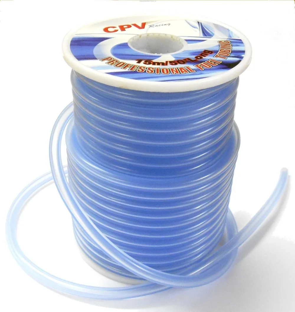 CPV 51821B Blue Silicone Fuel Line-15m 4mm OD x 2mm ID wholesale price dropship Free shipping | Игрушки и хобби