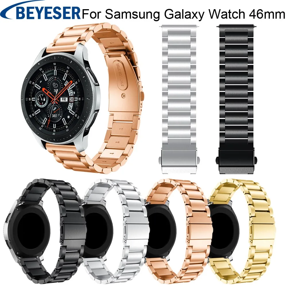 Браслет для Samsung Galaxy Watch 42 мм металлический ремешок из нержавеющей стали Xiaomi Huami