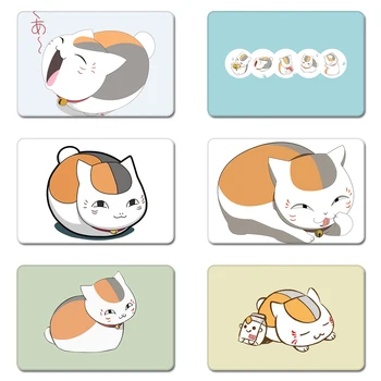 

Natsume Takashi Cat Teacher Cartoon Anime Cool Designs Nature Rubber Table Mouse Pad Laptop Computer Enclosure Mousepad Mat