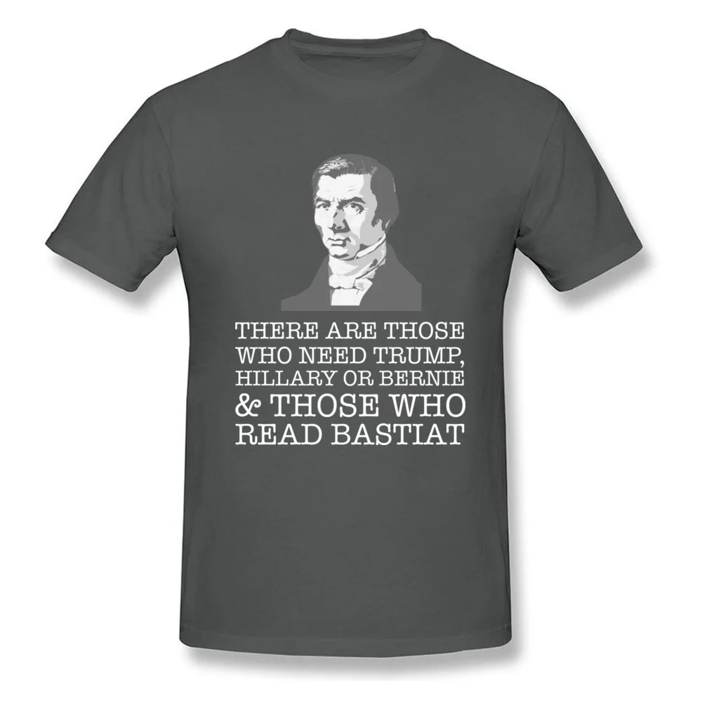 frederic bastiat funny libertarian T-Shirt_carbon