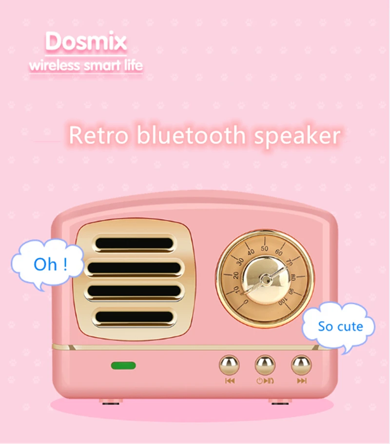 Dosmix retro speaker Clearance