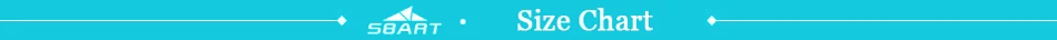 Size Chart SBART Brand Shop