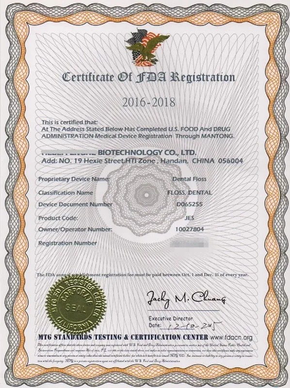 CF FDA
