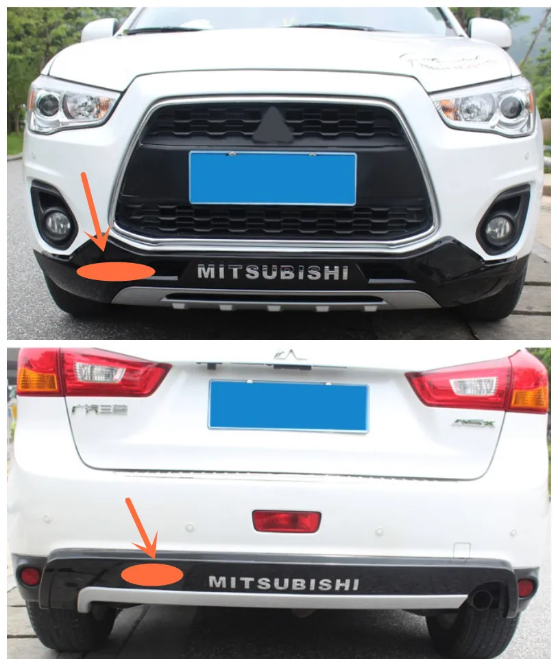 For Mitsubishi ASX 2013.2014.2015.2016 BUMPER GUARD ( Front+Rear