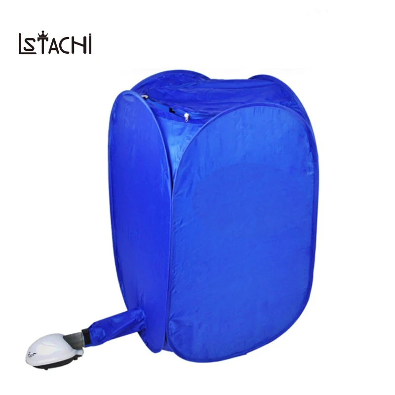 

LSTACHi Mini Blue Portable Electric Air Clothes Dryer Folding Fast Drying Machine 800W Multipurpose Cloth Dryer Machine