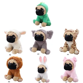 

20*15*8 cm Kids Birthday Gift Cute Animal Dog Puppy Doll Plush Toy Animal Puppy Doll Wedding Gift Grab Machine Doll