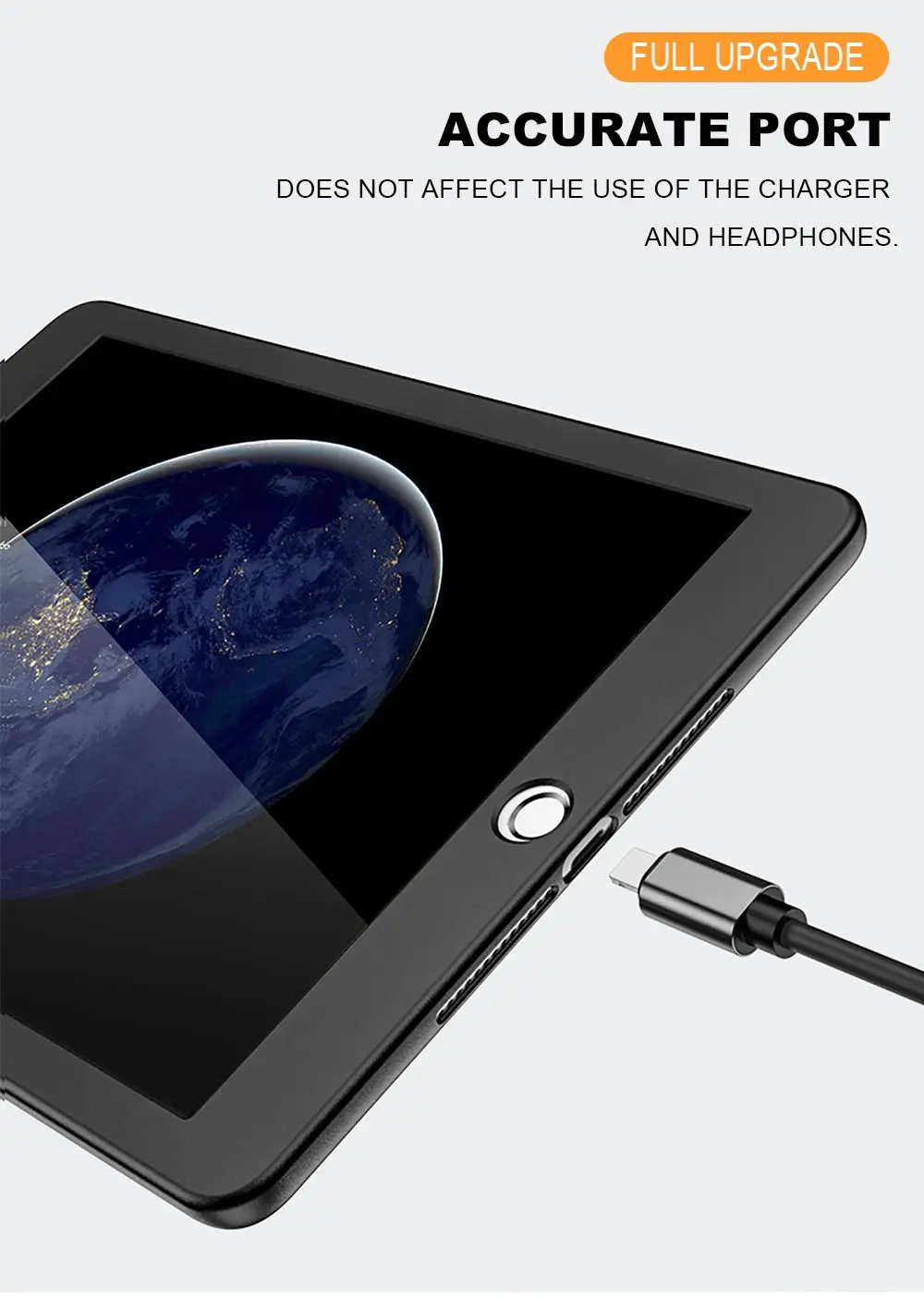 360 Полный Защитный чехол для нового iPad 9,7 5th 6th принципиально Ultra Slim с Стекло силиконовый мягкий чехол для iPad воздуха 2 Чехол