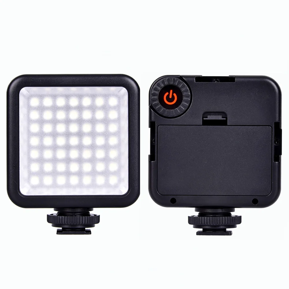 MEMTEQ Фирменная Новинка фотовспышка Mini Pro LED-49 видео свет 49 светодиодная вспышка для DSLR камеры видеокамеры DVR DV камера свет черный