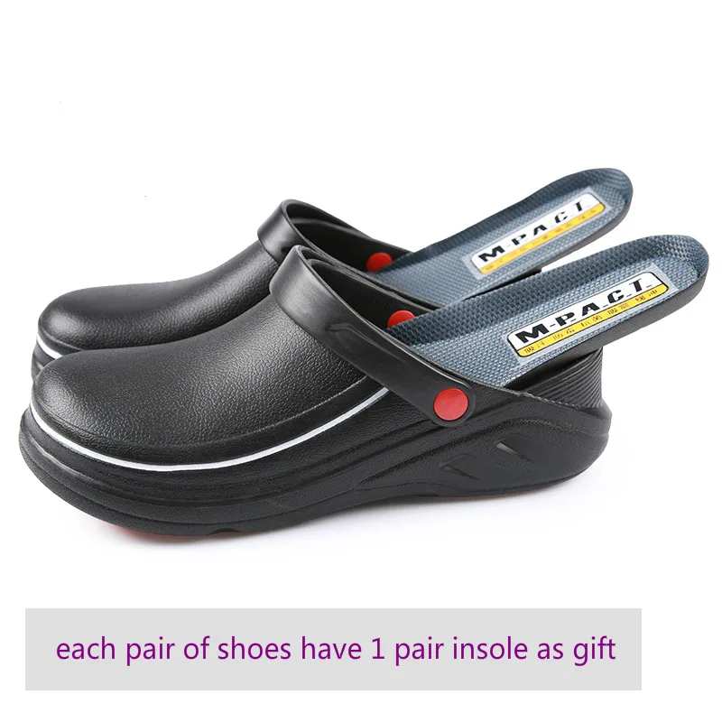 Unisex Chef Shoes Men's Slip-proof Oil-proof Waterproof Shoes Hotel Kitchen Shoes Medical Shoes Rainshoes White Work Clogs S085 Unisex Chef Shoes Men's Slip-proof Oil-proof Waterproof Shoes Hotel Kitchen Shoes Medical Shoes Rainshoes White Work Clogs S085