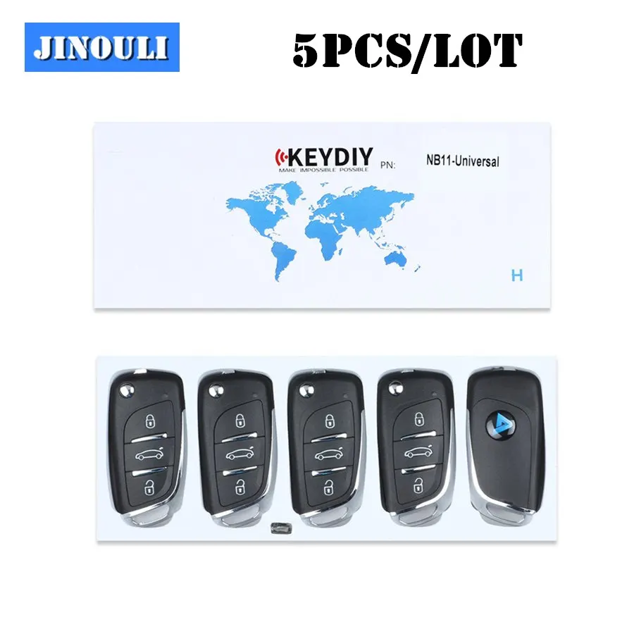 5pcs/lot KD NB11 3 Button Alarm key Remote Key NB-ATT-36/46/CHR/G-M/H-onda Model for URG200/KD900/KD200 programmer machine | Автомобили и