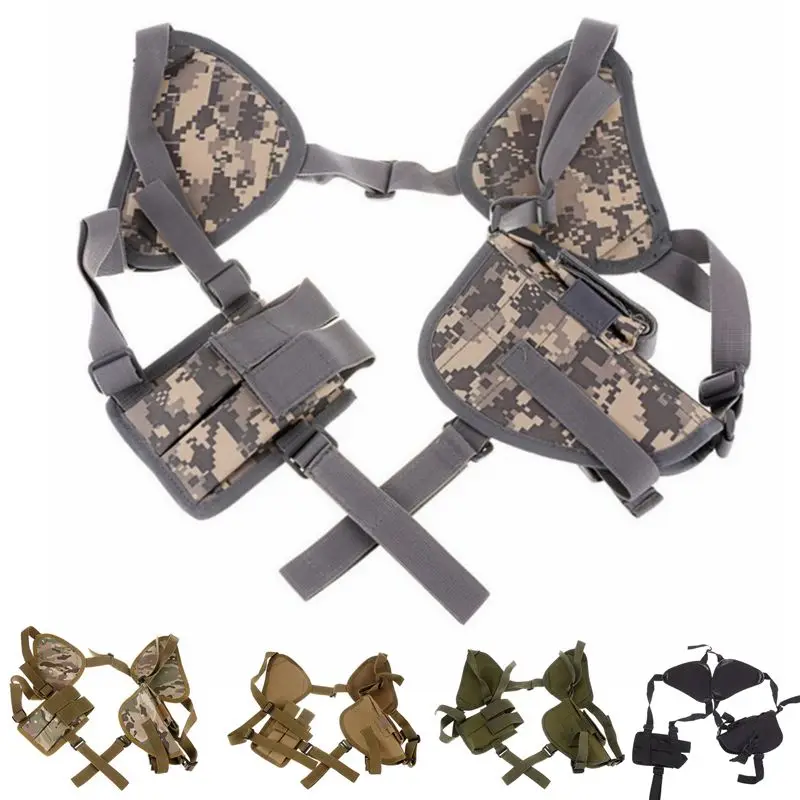 

Airsoft Tactical Military Shoulder Hunting Combat Adjustable Universal Nylon Gun Holster Hand Gun Holster Glock Taurus Beretta
