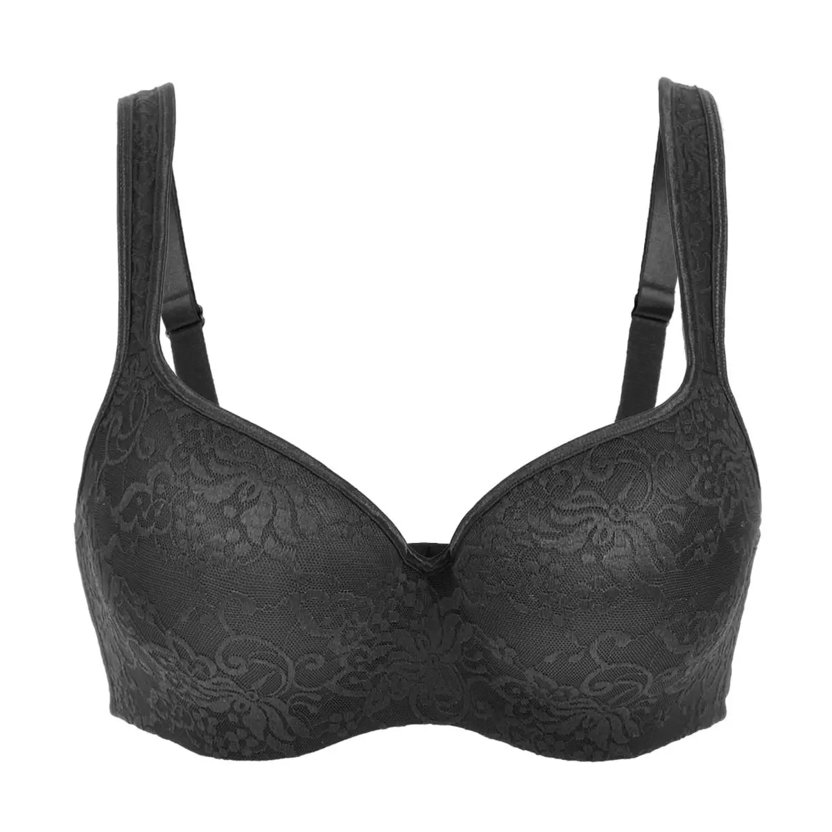 Women's Embroidered Underwire Full Coverage Bra 36 44 C D DD