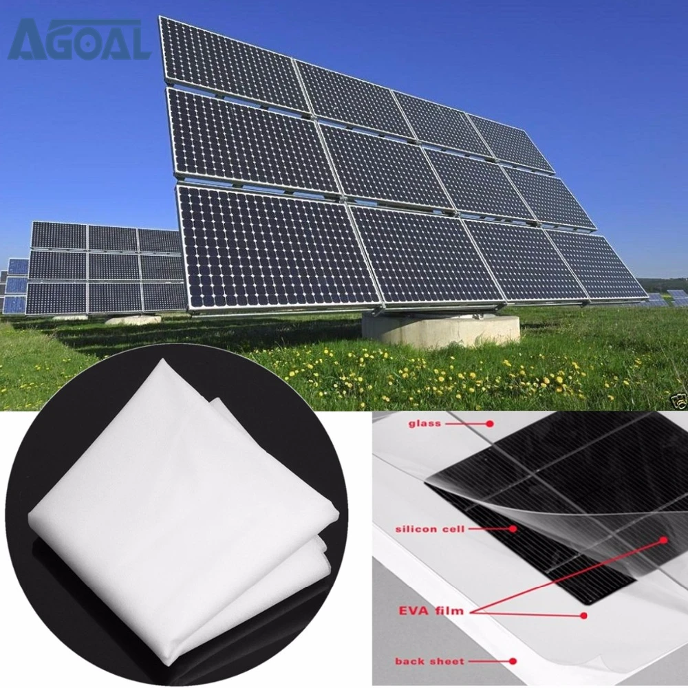 EVA пленочный лист DIY Панель солнечных батарей модуль посылка Инкапсуляция 1000x500x0,3 мм