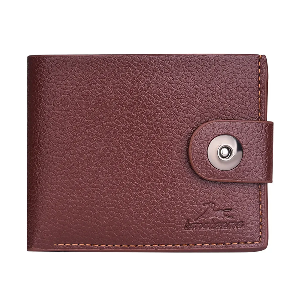 

Aelicy wallet men multifunction purse men wallets with coin pocket Hasp men leather wallet male famous brand money bag