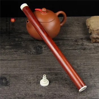 

Indian lobular red sandalwood old materials Venus long barrel screw joss stick aloes teachers play appliance collection