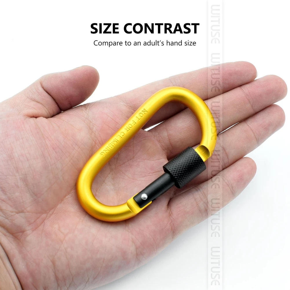 Jual D Cincin Keychain Tas Belanja Carabiner Klip Stroller Pram Buggy Klip Membawa Klip Tas Kait Mimpi Bayi Gantungan Logam klip