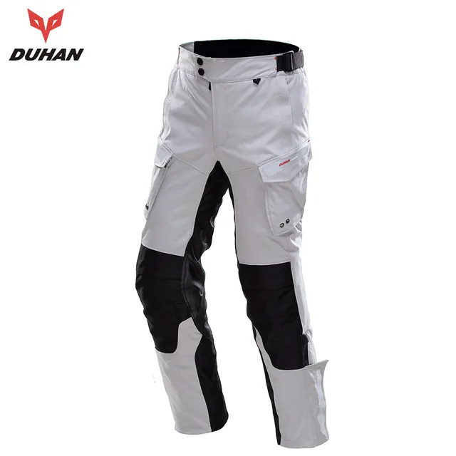Cheap DUHAN Men's Motorcycle Pants Protective Racing Trousers Sports Riding Waterproof Motorbike Pantalon Moto Motocross Motocicleta