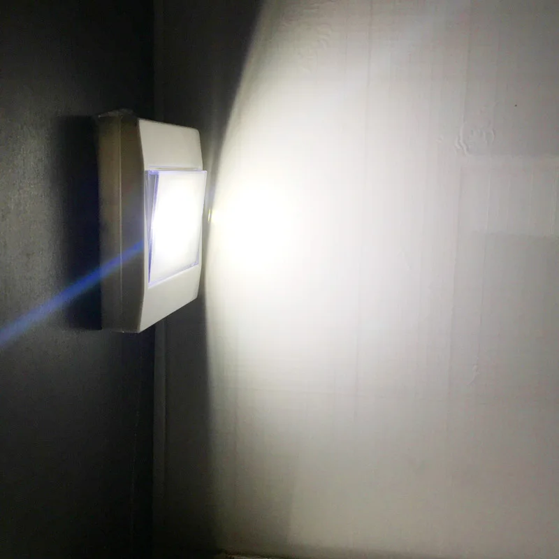 Mini Cob Wall Light LED Night Lights Portable Magnetic Camp Lamp Battery Powered With Switch Magic Tape For Garage Closet Toilet (17)