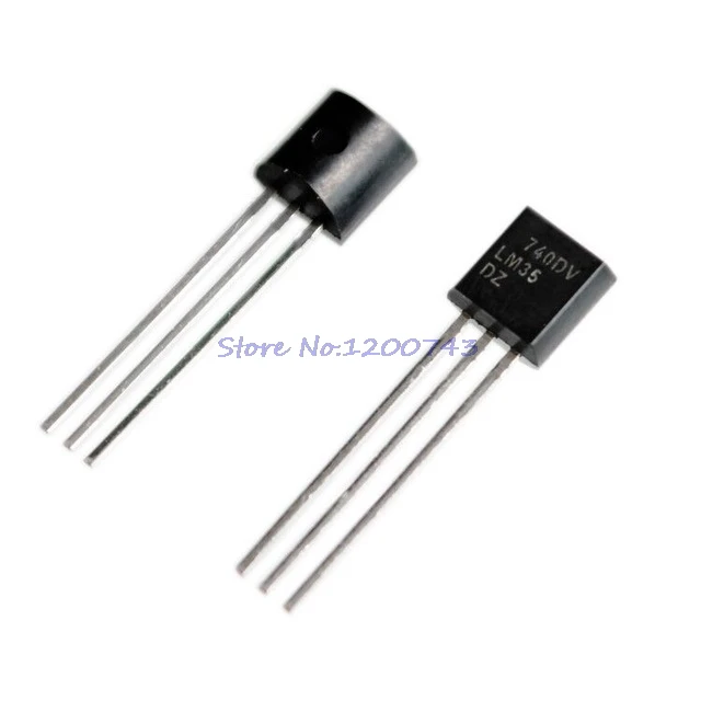 

1pcs/lot Integrated Circuit LM35DZ TO-92 LM35 Precision Centigrade Temperature Sensor For IC Low Impedance In Stock