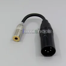 4pin XLR кабель для мужчин 4,4 мм Женский аудио адаптер конвертер кабель для sony PHA-2a TA-ZH1ES NW-WM1Z NW-WM1A LN006060