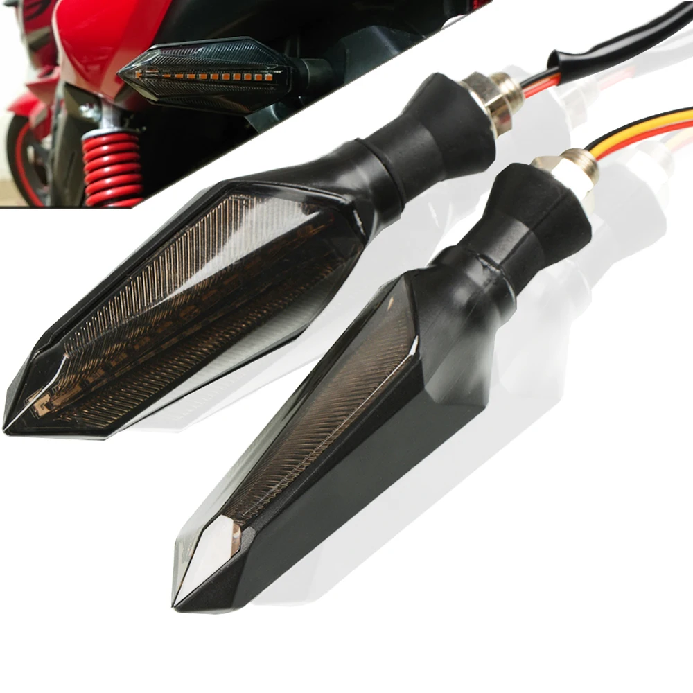 

For Honda CB600 CB900F CB 600 900F CB900 F HORNET 250 Motorcycle LED Turn Signal Light Indicators Amber Blinker Light Flashers