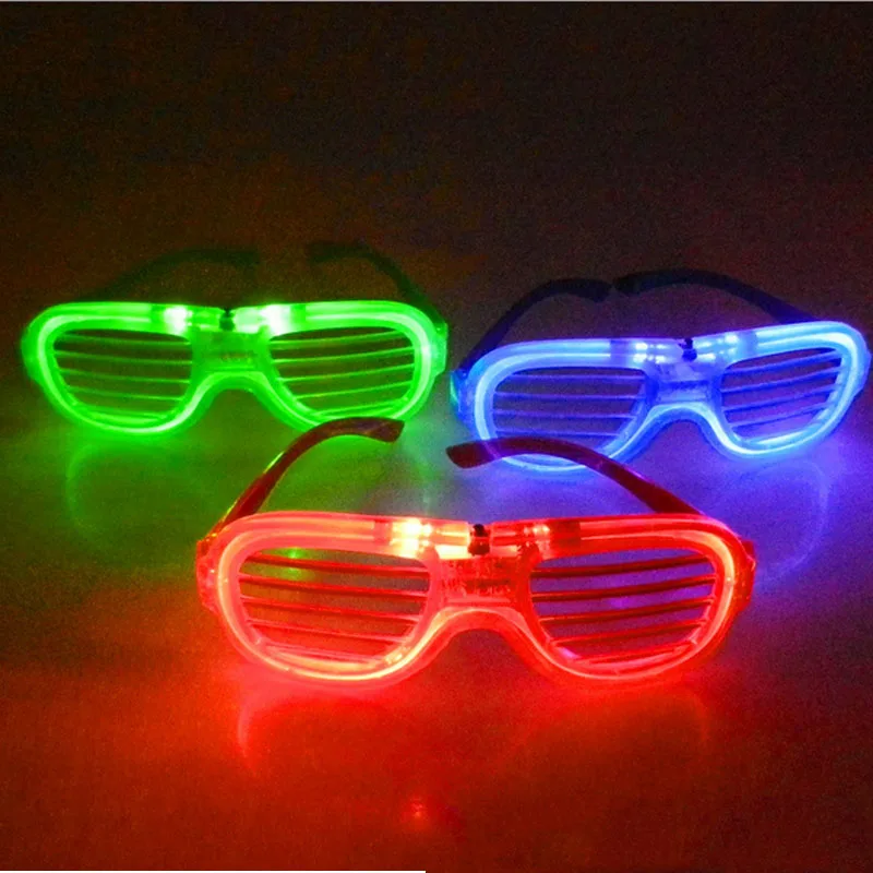 Buy Light Up Shutter Glasses Glowing Flashing Eye