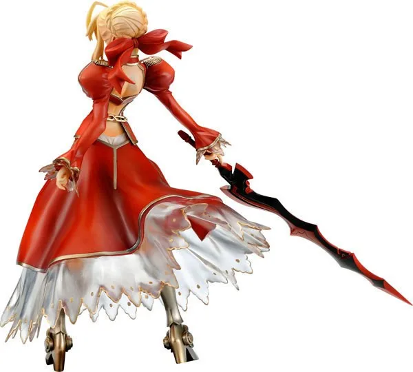 Горячая распродажа! Сексуальные фигурки японских девушек Alphamax Fate/Extra Saber 18 см грудь Аниме кукла модель коллекционные вещи модель игрушки