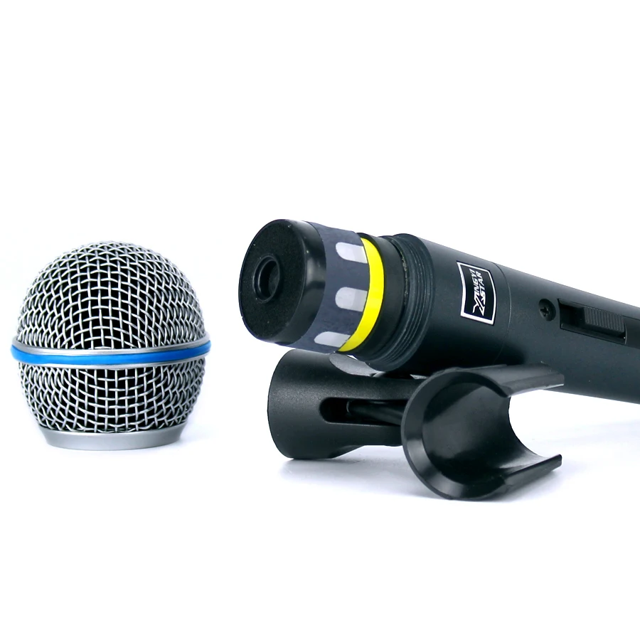 Профессиональный ручной переключатель кардиоидный вокальный микрофон динамический проводной микрофон для BETA58A KTV караоке ПК поет микрофон fio Microfono