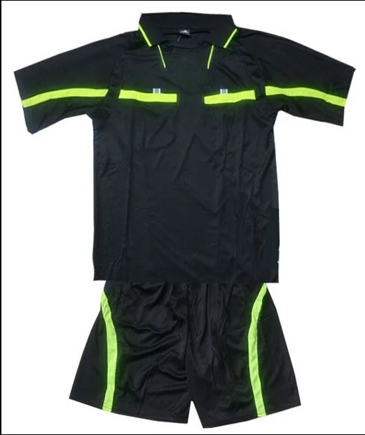 Free Shipping 2015 Soccer Referee Clothing Referee Set Soccer Short