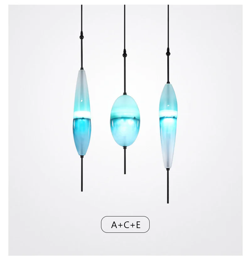 Nordic-Art-Deco-Teardrop-shaped-Blue-Gradient-Glass-Pendant-Lights-LED-Modern-Simple-Hanging-Lamp-for-Dining-Living-Room-Restaurant-(13)
