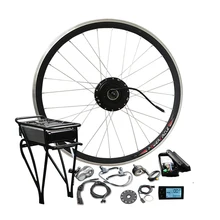 36V 48V задний стеллаж для выставки товаров Батарея 250W 350W 500W электрический двигатель комплект для переоборудования велосипедов задний багажник для велосипеда клетка для MTB дорожный велосипед Байк, способный преодолевать Броды Запчасти