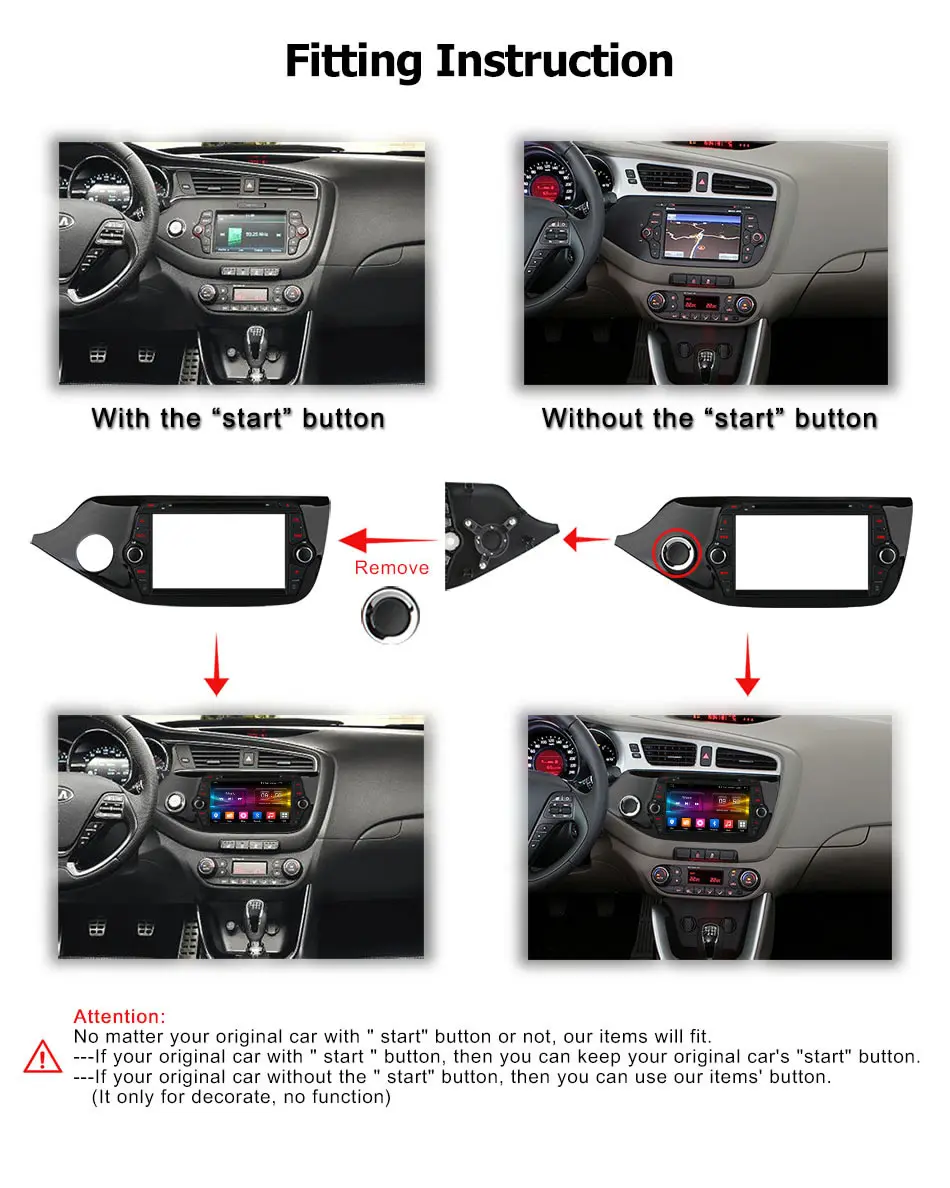 Flash Deal Ownice C500 Android 6.0 2 Din Car DVD GPS Octa Core 1024*600 for KIA CEED 2013-2015 GPS WIFI 4G Stereo Radio 2GB RAM 32GB ROM 2