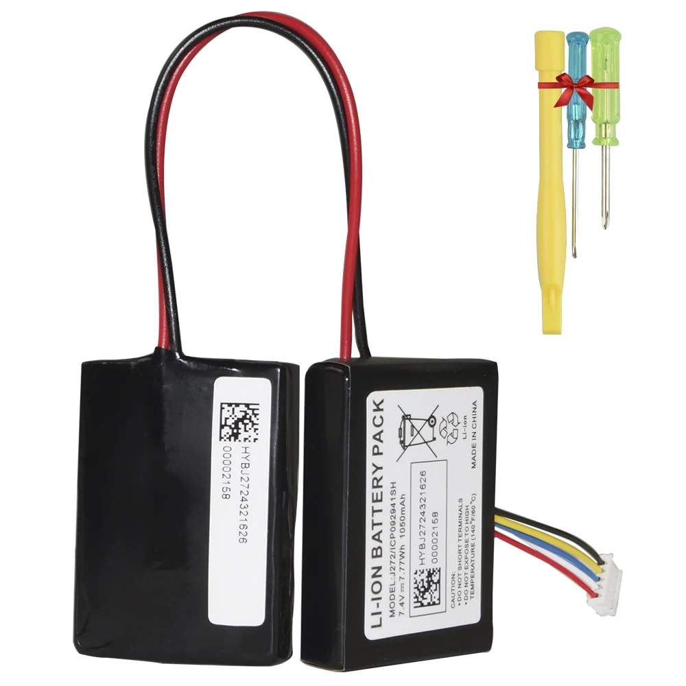 Hixon 1050mAh 7.4V ICP092941SH replacement battery for Beats Pill 2.0