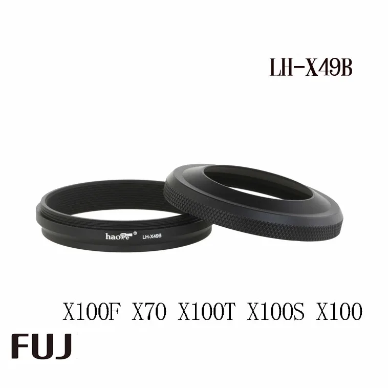 Бленда объектива фотокамеры X100T X100F S X70 + адаптер спидометра для F CD50 T06A|Бленды| |