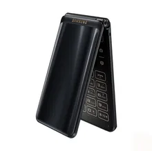 New Original Samsung Galaxy Folder 2 G1650 Dual SIM 16GB ROM 2GB RAM Quad Core 8.0MP 3.8″ Flip SmartPhone 4G LTE Mobile Phone