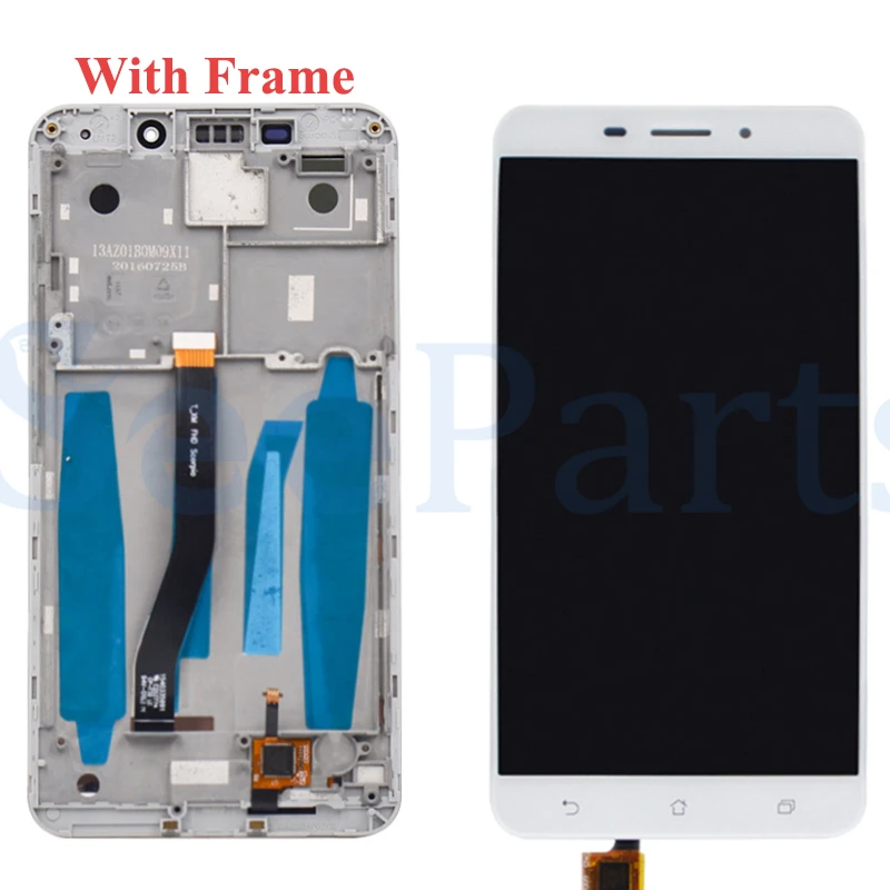 5.5For Asus ZenFone ZC551KL LCD Display Touch Screen Digitizer For Asus Zenfone 3 Laser ZC551KL LCD With Frame Replacement     (5)