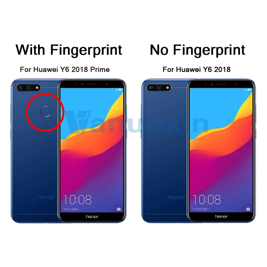 Y6 (2018) caso de la sFor Fundas Huawei Y6 2018 coque Huawei Y6 primer 2018 caso líquido brillo dinámica de teléfono TPU suave los casos