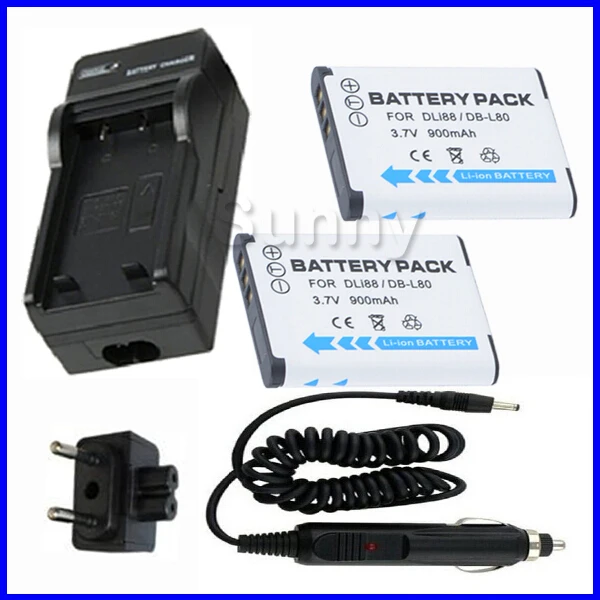 

Battery (2-Pack) + Charger for Panasonic HM-TA2,HM-TA20,HX-DC1,HX-DC2,HX-DC3,HX-DC10,HX-DC15,HX-WA10 Camcorder