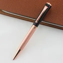 Monte Mount бренд розовое золото резьба Изысканная Шариковая ручка для бизнес письма офисные принадлежности творческий подарок Бесплатная