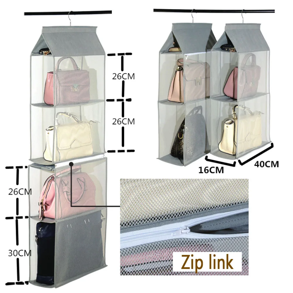 Высокого качества, со вставками сумка для хранения одежды висит сумка-Органайзер для путешествий Чехол