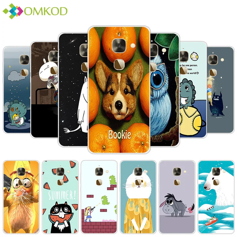 

5.5" For LeEco Letv Le 2 Le2 Pro Case X527 X620 Transparent TPU Slim Silicone Cute Hippo Fundas For Leeco Le 2 X527 Back Cover