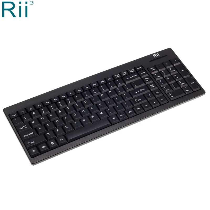 [20pcs] Rii RK901 Gaming Keyboard 2.4GHz Game Wireless Keyboard for Laptop, PC Computer,  