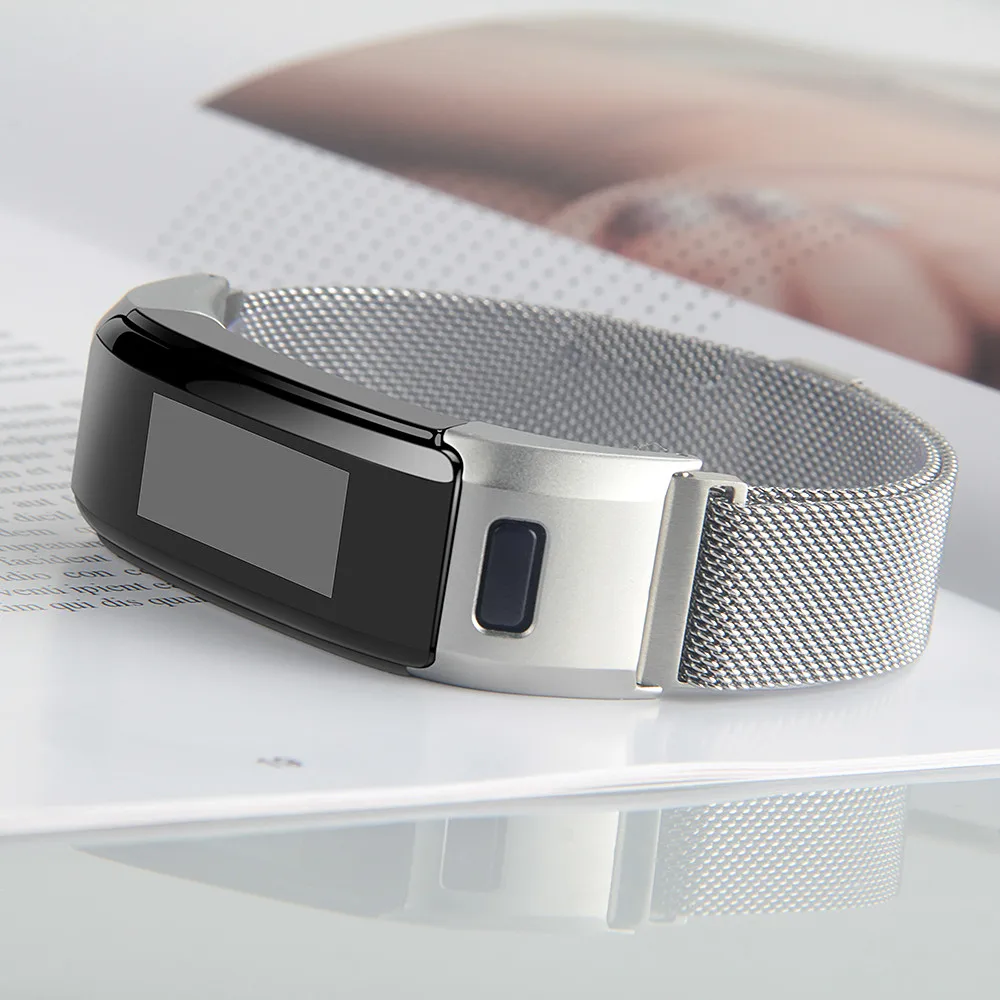Сменный Миланский магнитный ремешок для часов Garmin Vivosmart HR из нержавеющей стали