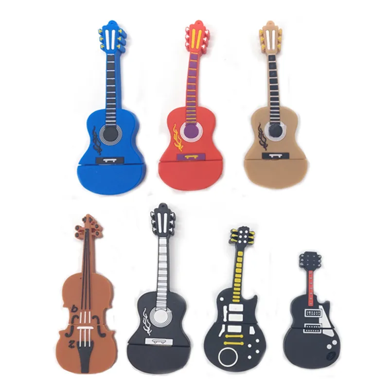 1-gift-usb-flash-pen-drive-4GB-8GB-16GB-32GB-guitar-4-color-pendrive-U-disk-memory_
