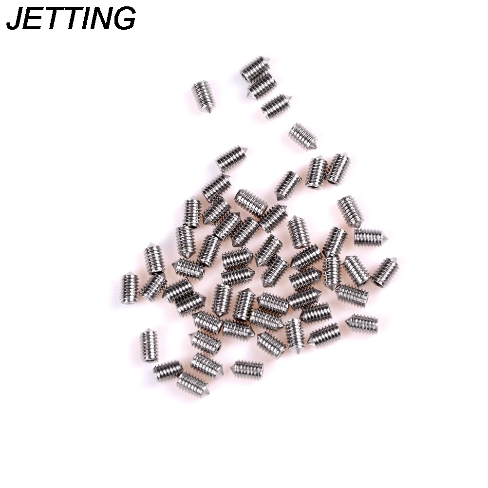 JETTING 50 шт./лот DIN914 M3 M4 M5 304 нержавеющая сталь Grub Винты конусные шестигранные винты