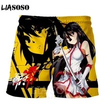 Модные сапоги в панковском стиле, повседневная обувь с рисунком из Аниме футболки для мужчин, женщин и детей убийца Акаме Досуг homme собака Сексуальная Спортивная Футболка Harajuku пляжные тренировочные брюки Шорты E910