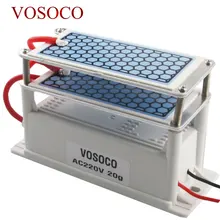 20 Гц/ч генератор озона машина очиститель воздуха очиститель для дезинфекции, стерилизации очистки воды удаление формальдегида