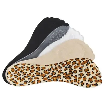 

1 Pair Soft Breathable Insole Self-adhesive Seven Insoles Points Elastic Anti-slip Insole Pads for High Heel Shoe
