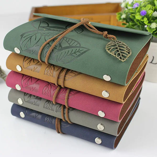 RuiZe vintage traveler's notebook travel journal diary note book leather cover A7 A6 ring binder kraft paper blank sketchbook RuiZe vintage traveler's notebook travel journal diary note book leather cover A7 A6 ring binder kraft paper blank sketchbook