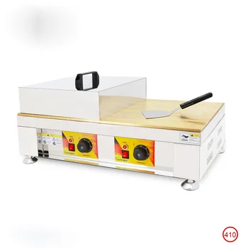 

Mechnaical temperature control 110v 220v Electric Souffle Waffle Maker Machine Commercial Pancake Waffle Souffle Machine